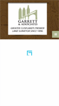 Mobile Screenshot of garrettsurveying.com